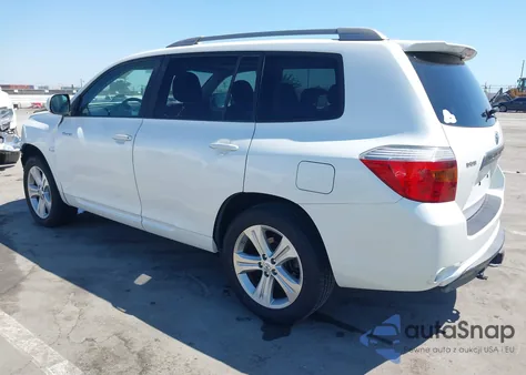 2008 Toyota Highlander Sport z USA, uszkodzony, nr VIN JTEDS43AX82018573